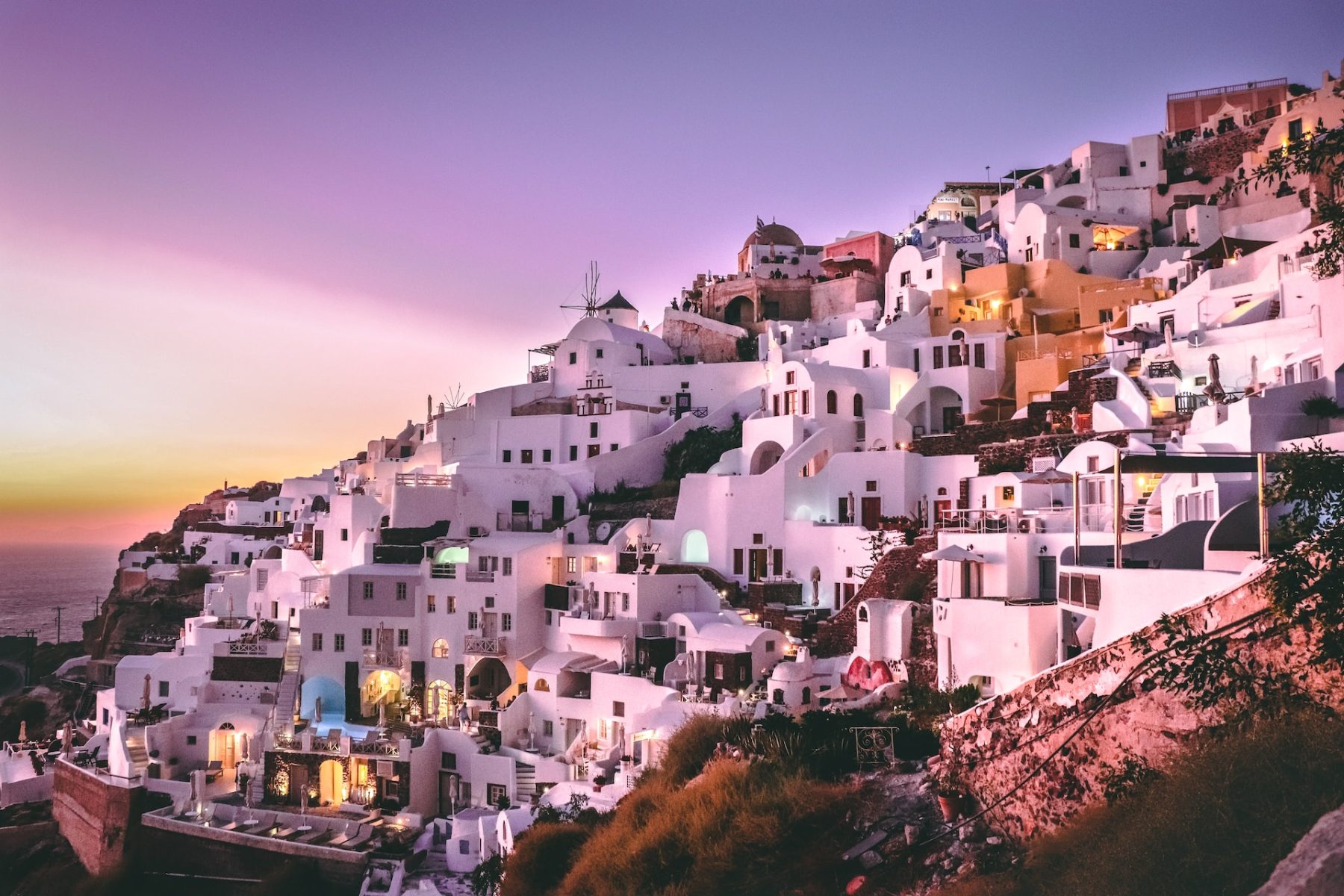 sunset-santorini